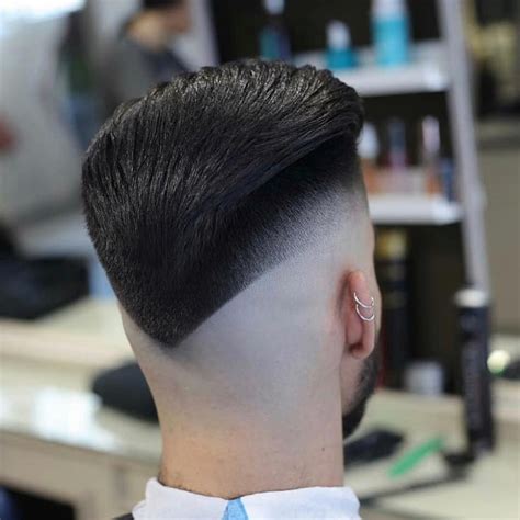 corte de cabello en v hombre